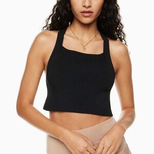 Aritzia Wilfred cayenne top